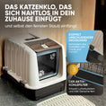 Bild in Galerie-Betrachter laden, Katzenklo mit Deckel und Aktivkohlefilter CREMA, beige
