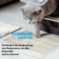 Bild in Galerie-Betrachter laden, Katzenklo Matte - rutschfeste Katzenstreu Matte, beige
